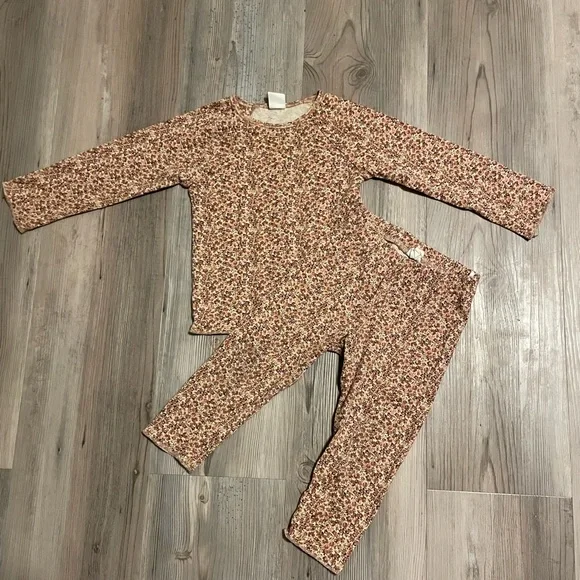 H&M Baby/Toddler Floral Print Lounge Set - Picture 2 of 4